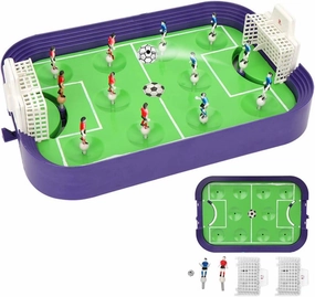 Kids Mini Competitive Soccer Football Field Desktop Interactive Game Puzzle Toy,Perfect Child Intellectual Toy Gift Set Green