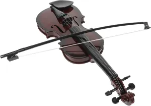 Kisangel Violin for Boys and Girls Mini Violin Toy Tunable Strings Fun Music Learning for Toddlers Random Color