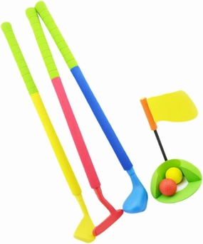 Kisangel 1Set Golf Set Golfs for Indoor Outdoor Play Educational Game with Accessories Great Present for Boys Cultivates Sports Skills Parent Interaction