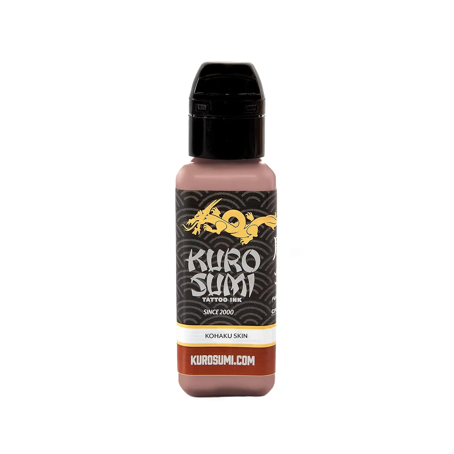 Kuro Sumi Kohaku Skintone, Vegan Friendly, Professional Ink 1.5oz