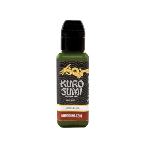 Kuro Sumi Matsuba IRO Green, Vegan Friendly, Professional Ink 1.5oz