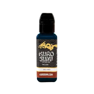 Kuro Sumi Wall Grey, Vegan Friendly, Professional Ink 1.5oz