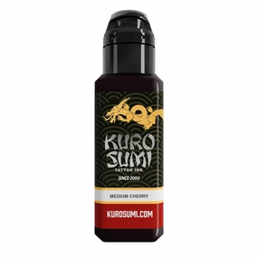 Kuro Sumi Medium Cherry, Vegan Friendly, Professional Ink 1.5oz