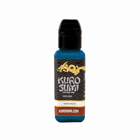Kuro Sumi Miyagi Blue, Vegan Friendly, Professional Ink 1.5oz