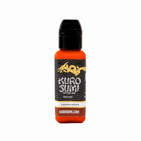 Kuro Sumi Okinawa Orange, Vegan Friendly, Professional Ink 1.5oz