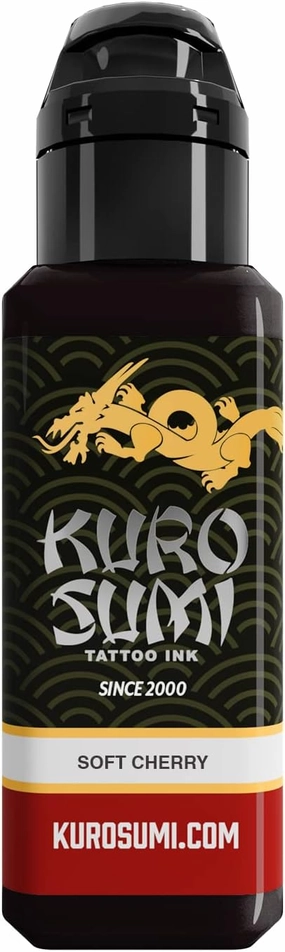 Kuro Sumi Soft Cherry, Vegan Friendly, Professional Ink 1.5oz