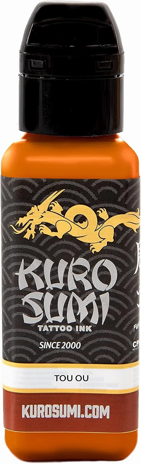 Kuro Sumi TOU Ou, Vegan Friendly, Professional Ink 3oz