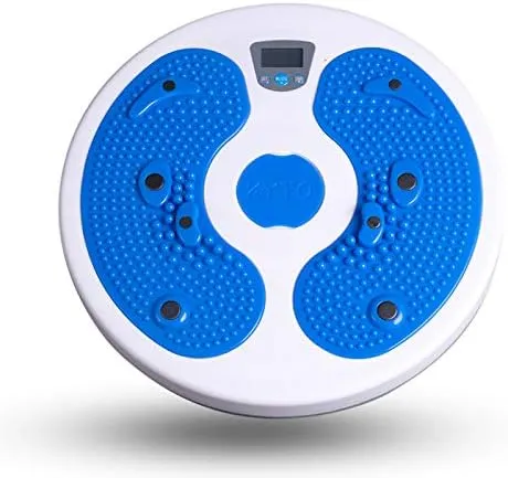 KYTO Waist Twister Disc, Waist Twist Board for Exercise Twisting Waist Disc with Counter Waist Twister for Women Belly Fat Body Shaping Fitness Twister Machine with Massage Foot Sole