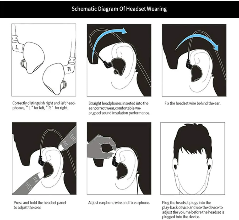 KZ ZS10 Pro in ear Monitors Wired Headphones, 1DD 4BA Metal iem, High Fidelity Gaming Earbuds with 2pins Tangle-Free Cable, Noise Cancelling Wired Earphones for PC Game Music Video (blue, without mic)