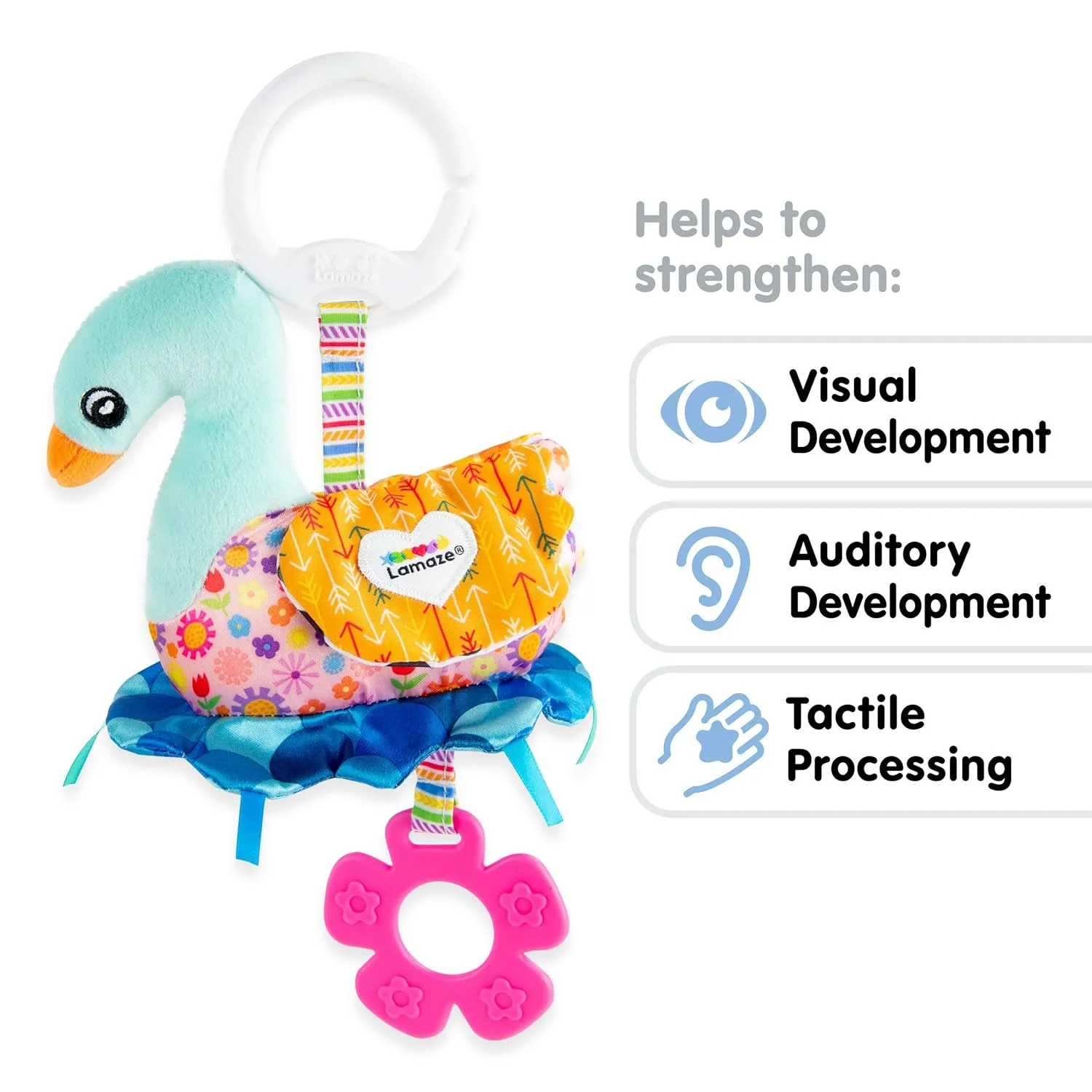 LAMAZE Tomy-Sierra The Swan, L27195, Multi