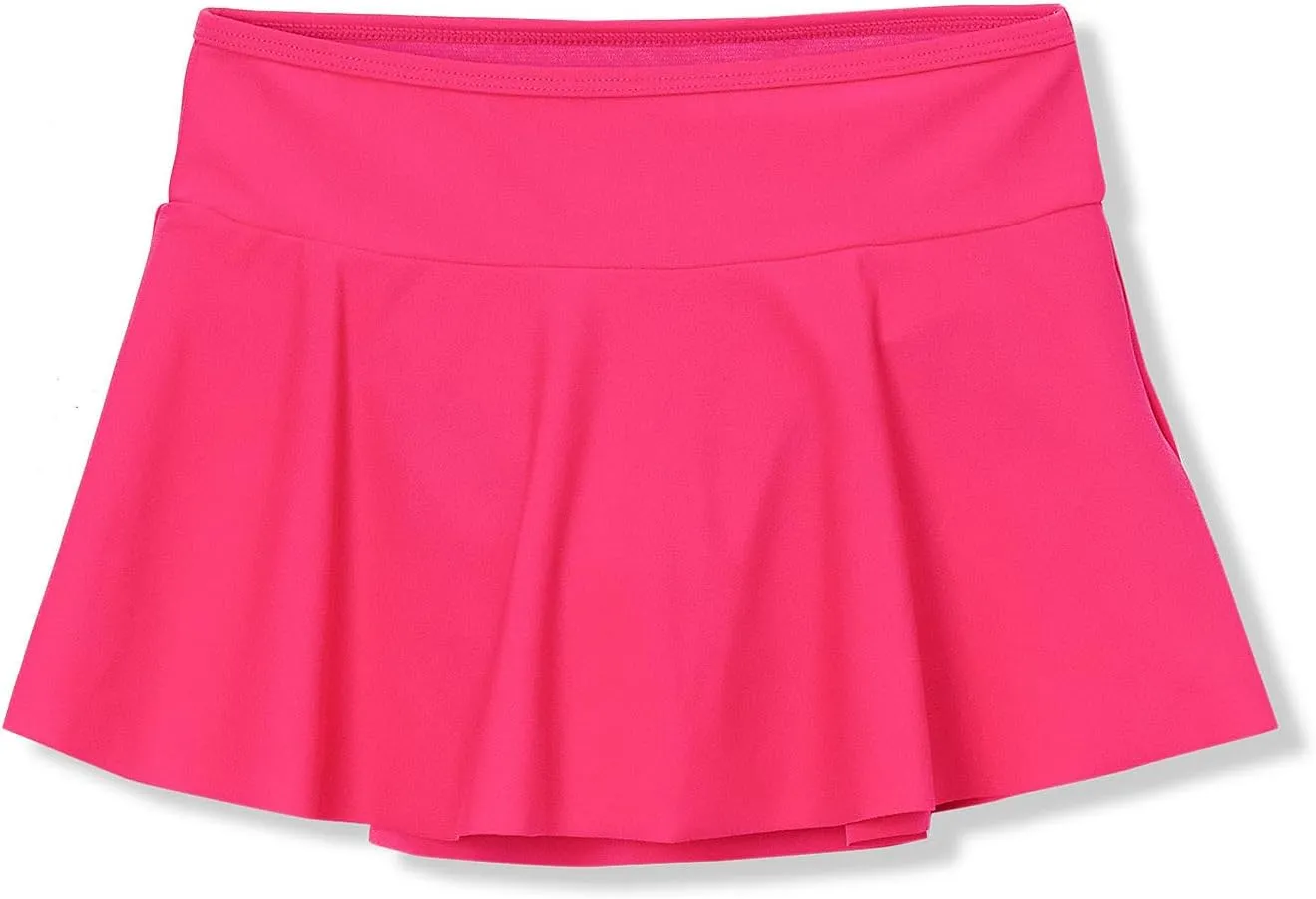 Lands' End Girls Slim Swim Mini Skirt Swim Bottoms