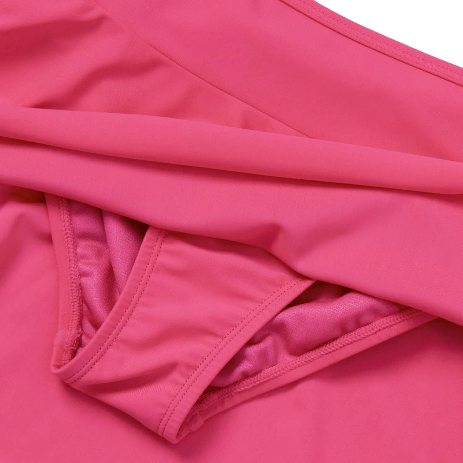 Lands' End Girls Slim Swim Mini Skirt Swim Bottoms
