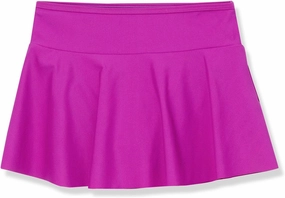 Lands' End Girls Slim Swim Mini Skirt Swim Bottoms