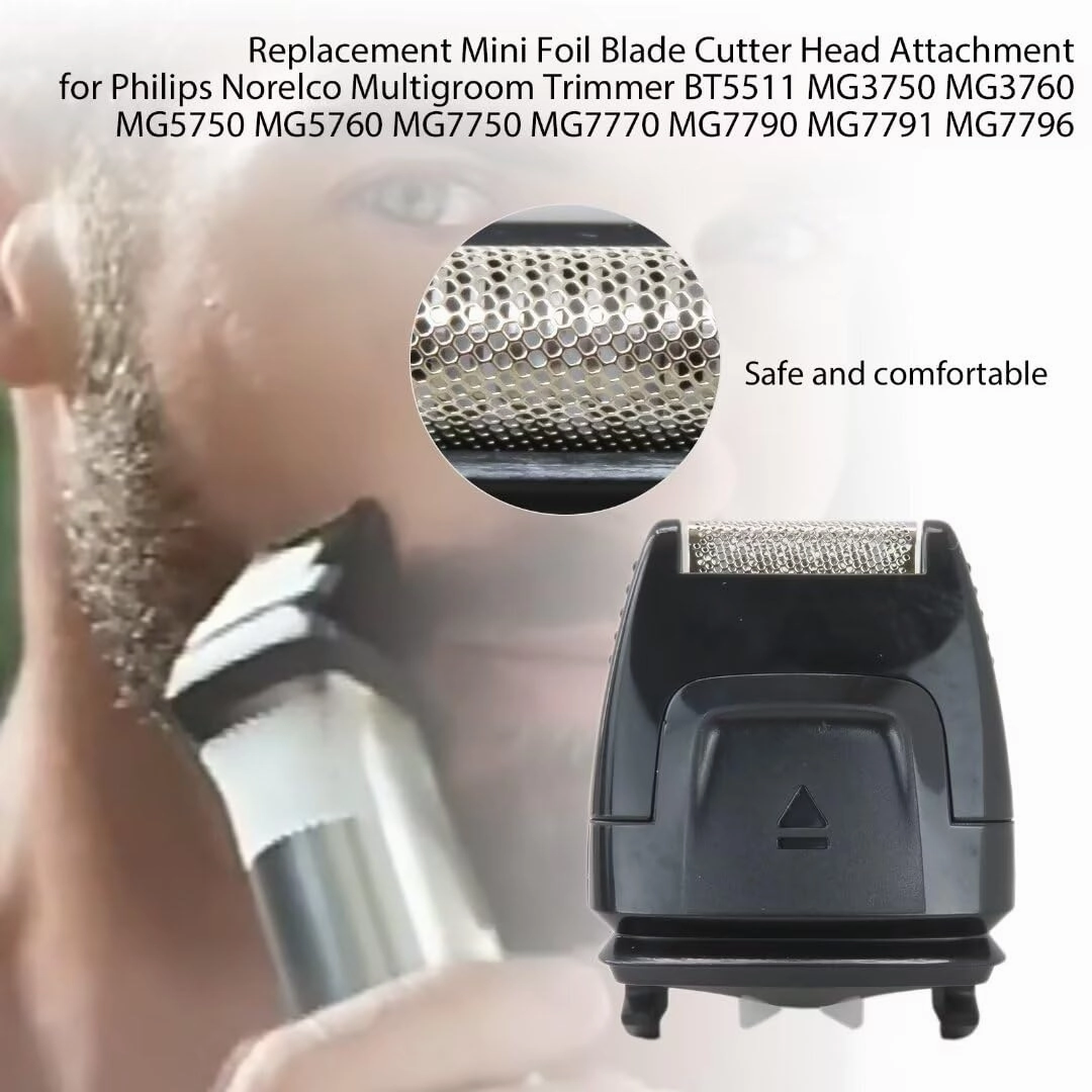 Latest Updated New Upgraded Mini Foil Blade Cutter Head Attachment Replacement for P-hilips N orelco MG3740 MG3747 MG3748 MG3750 MG3757 MG3758 MG3760 MG3910 MG5700 MG5720