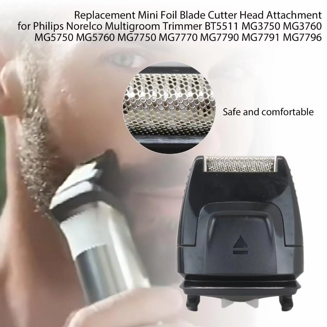 Latest Updated New Upgraded Mini Foil Blade Cutter Head Attachment Replacement for P-hilips N orelco MG5730 MG5740 MG5750 MG5760 MG7710 MG7715 MG7720 MG7730 MG7735 MG7745