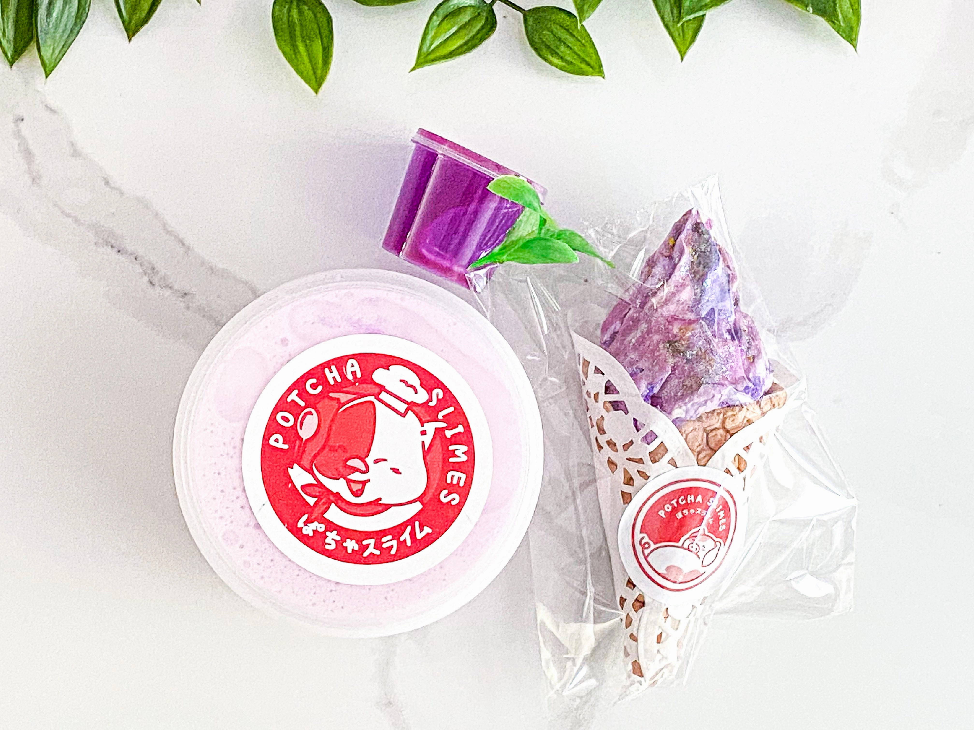 LAVENDER DIPPED SOFT CREAM