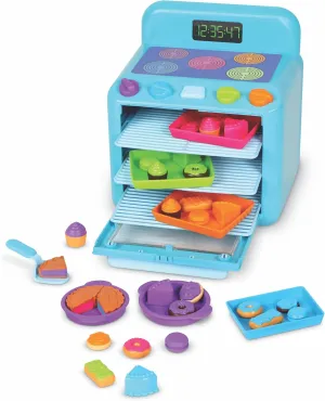 Learning Resources Sorting Sweets Mini Oven, Easy Bake Oven, Play Food, Kids Kitchen Playset, Pretend Play Toys, Mini Food, Sorting Toys, Montessori Cooking Set for Toddlers