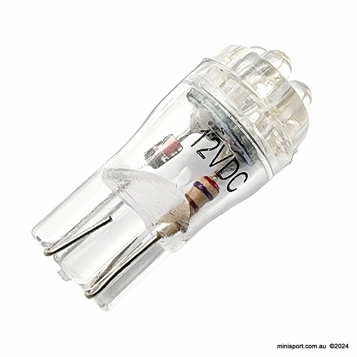 LED DASH GLOBE- WEDGE- 5W 12V [GLB47501-LED]