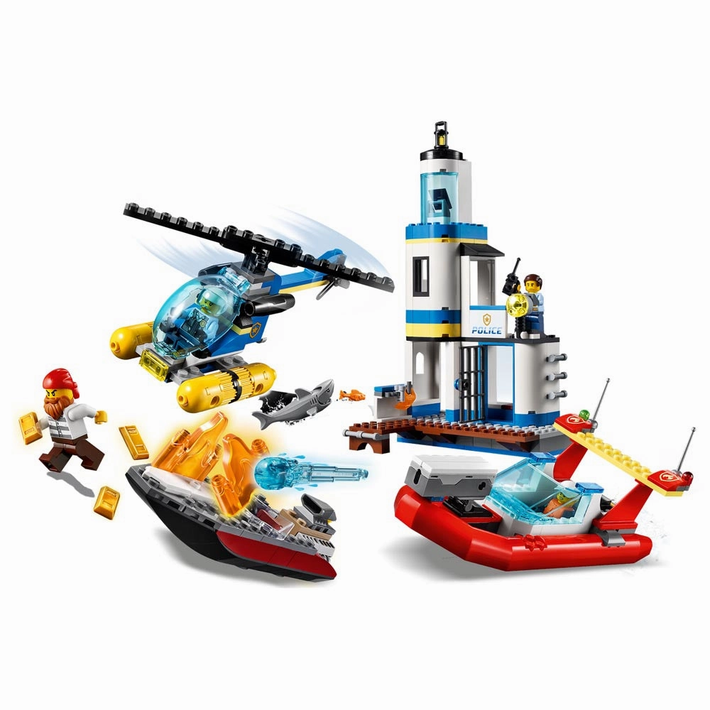 LEGO 60308 City Police - Seaside Police and Fire Mission