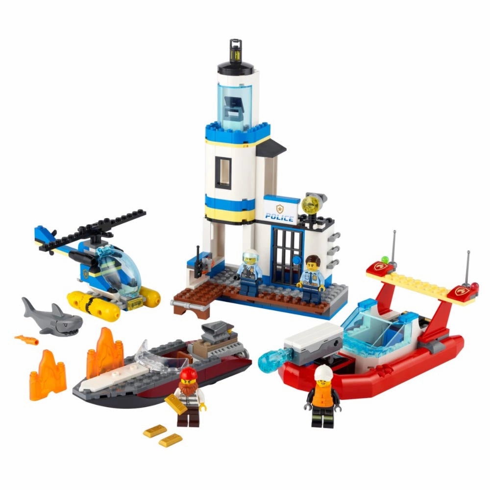 LEGO 60308 City Police - Seaside Police and Fire Mission