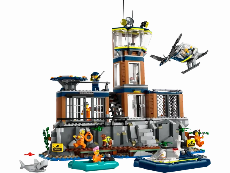 Lego City Police Prison Island 980pc