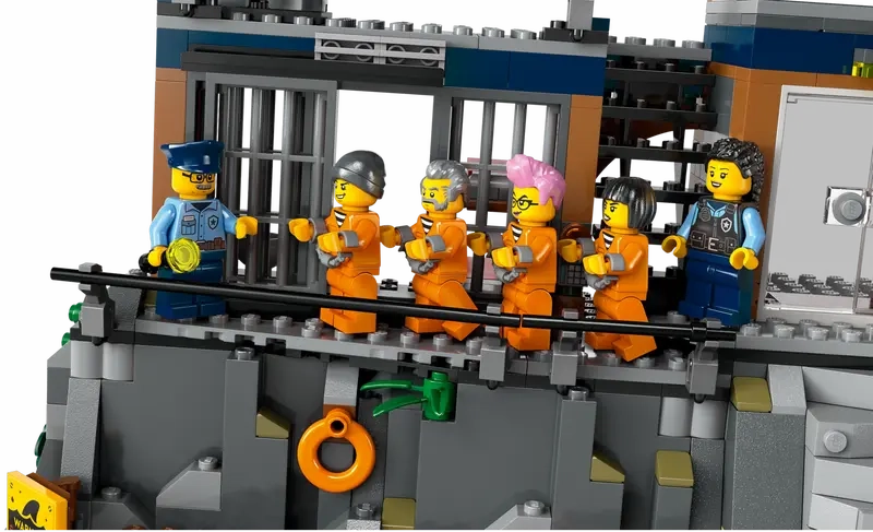 Lego City Police Prison Island 980pc