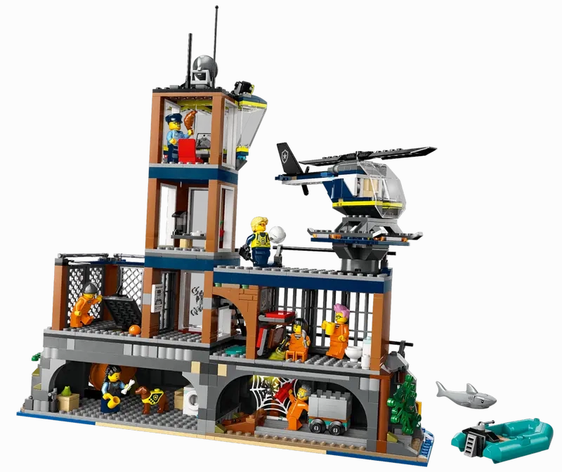 Lego City Police Prison Island 980pc