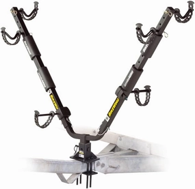 Let's Go Aero - 731138 Hitch-It Double Bike Carrier System Black