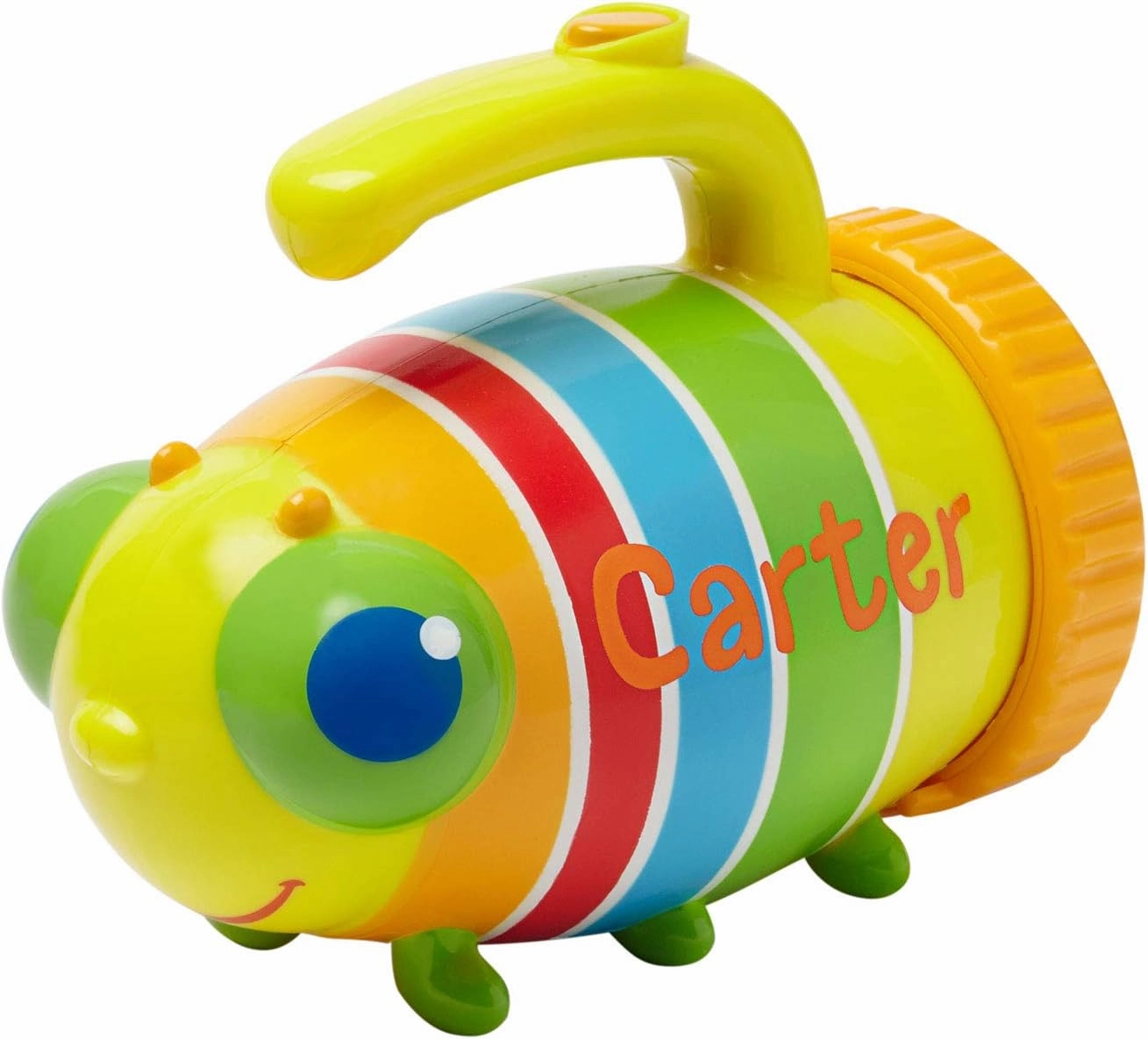 Let's Make Memories Personalized Melissa & Doug Giddy Buggy Flashlight - Kids Discovery Toy