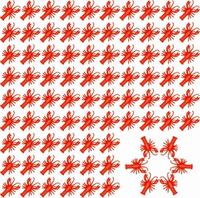 Lewtemi 100 Pcs Mini Fake Lobster Toys Decorations Red Rubber Realistic Soft Decors Food Models for Crawfish Boil Party Supplies, Crafting Favor, Pendants, Early Education Classroom Prize Photo Props