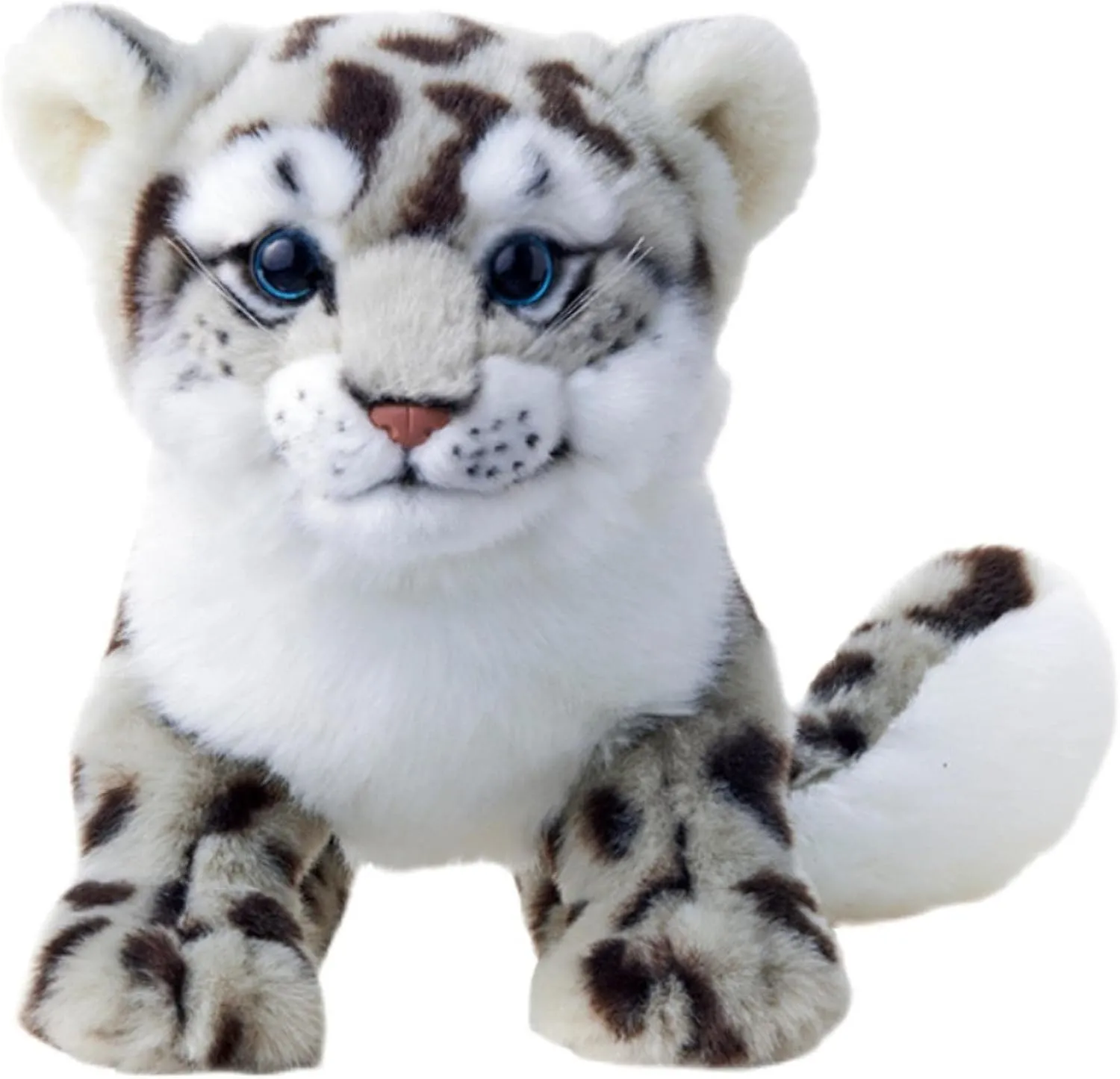 Lifelike Snow Leopard Plush Toy, Cute Snow Leopard Stuffed Animals Toys Doll, Soft Plush Stuffed Animal Plushie, Original Design Toy