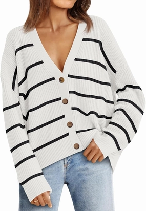 LILLUSORY Cardigan Sweaters for Women 2025 Summer Fashion Oversized Lightweight Sweater Knit Work Jacket Outfits Clothes