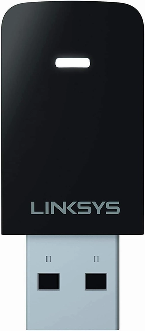 Linksys USB Wireless Network Adapter, Dual-Band wireless Adapter for PC, 600Mbps (AC600) Speed - WUSB6100M