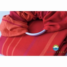 Little Frog Ring Sling - Carnelian (Cotton)