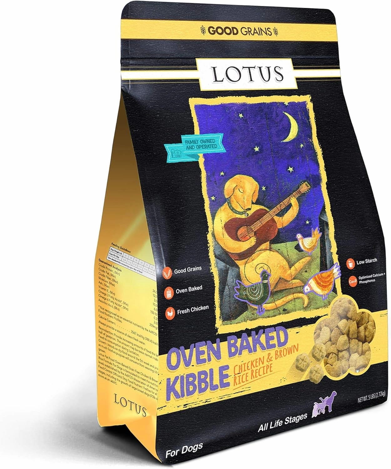Lotus Chicken Recipe Dry Dog Food, 5 Pounds