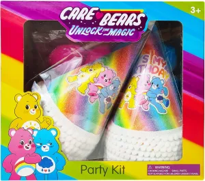 LUV HER Care Bears Birthday Decorations 31pc Room Decorations Original Care Bears Party Supplies: Party Hats Birthday Banners Balloons Rainbow Party Favor Baby Shower Gender Reveal Decor 3 