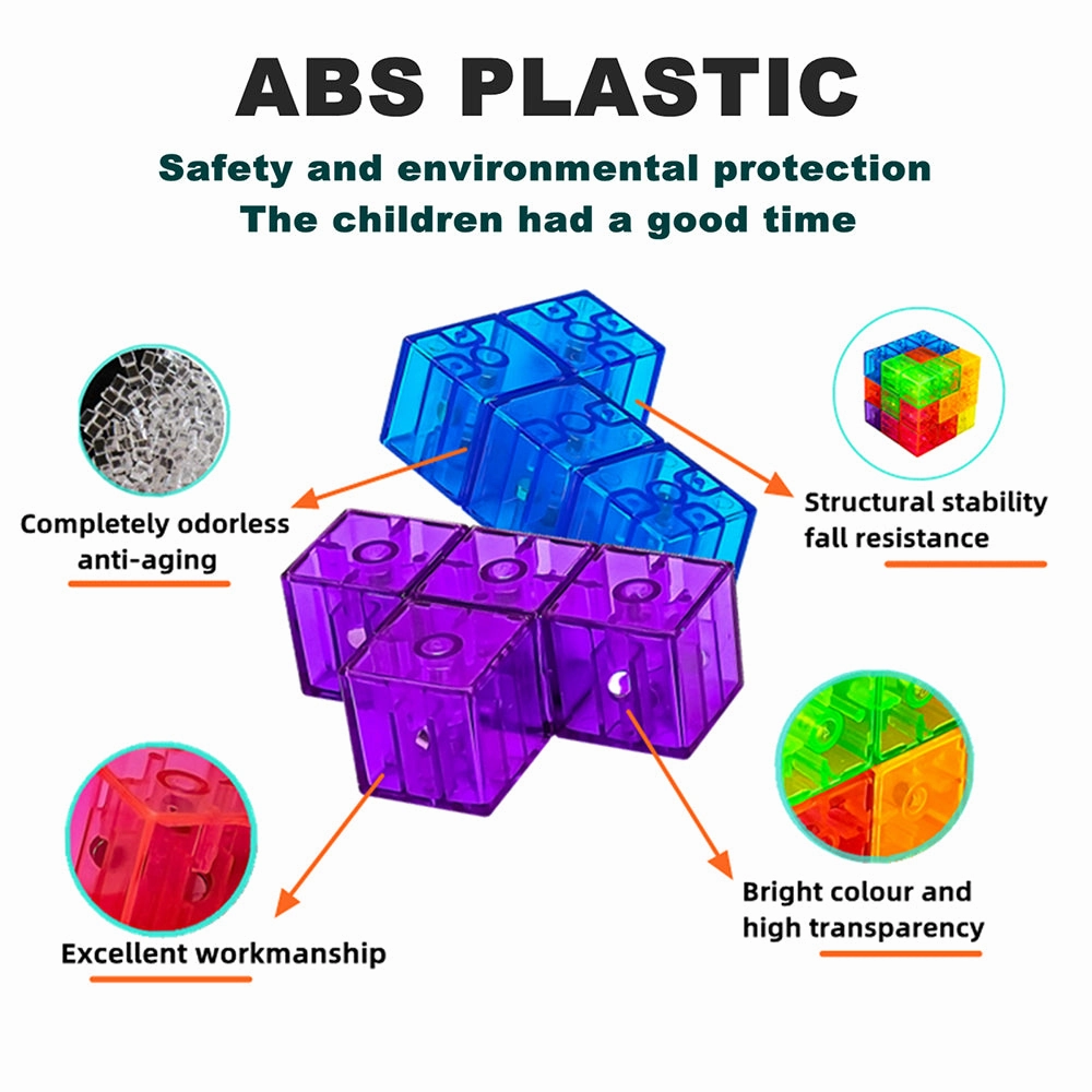 Mag Qubez - Magnetic Cube Building Blocks For Kids