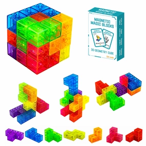Mag Qubez - Magnetic Cube Building Blocks For Kids