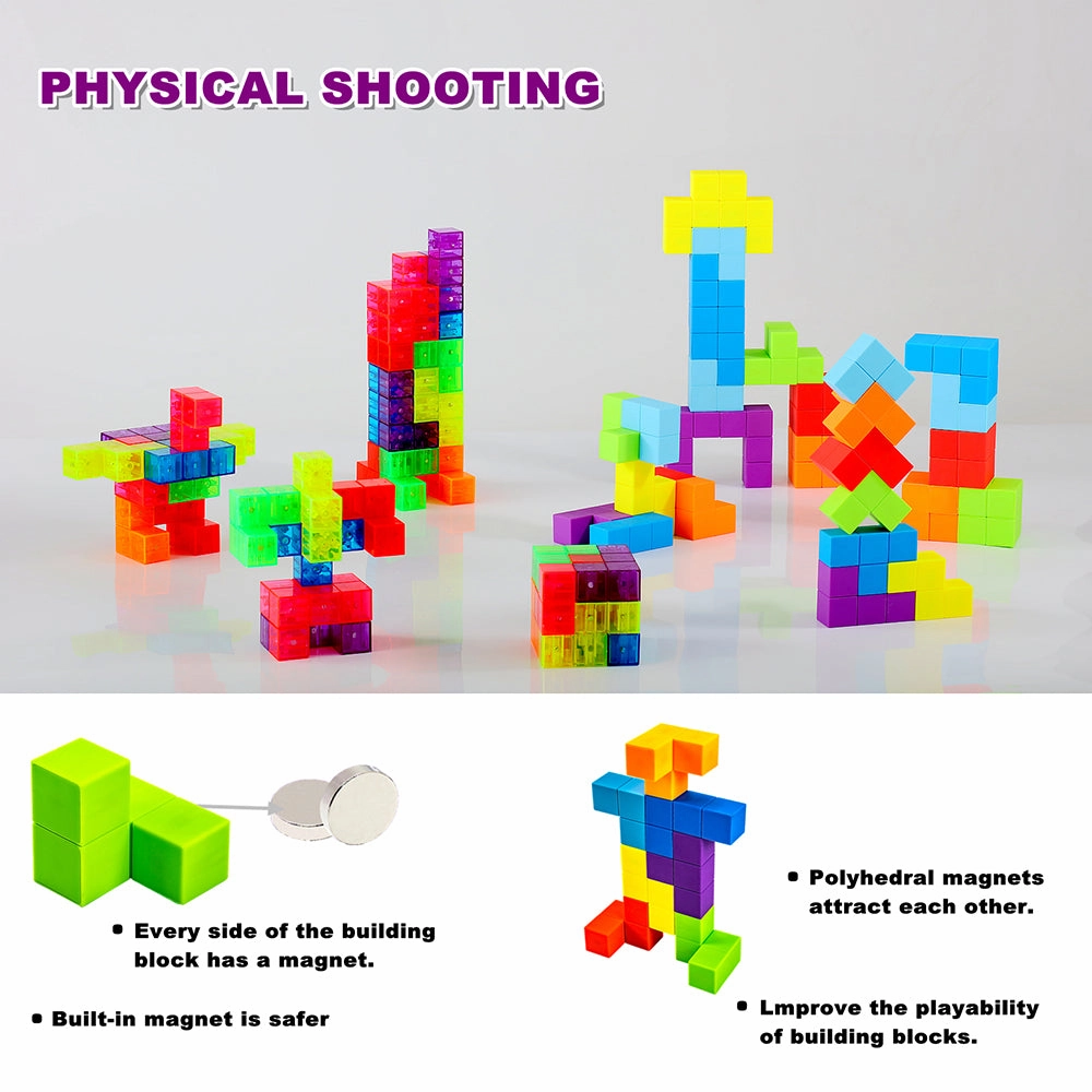 Mag Qubez - Magnetic Cube Building Blocks For Kids