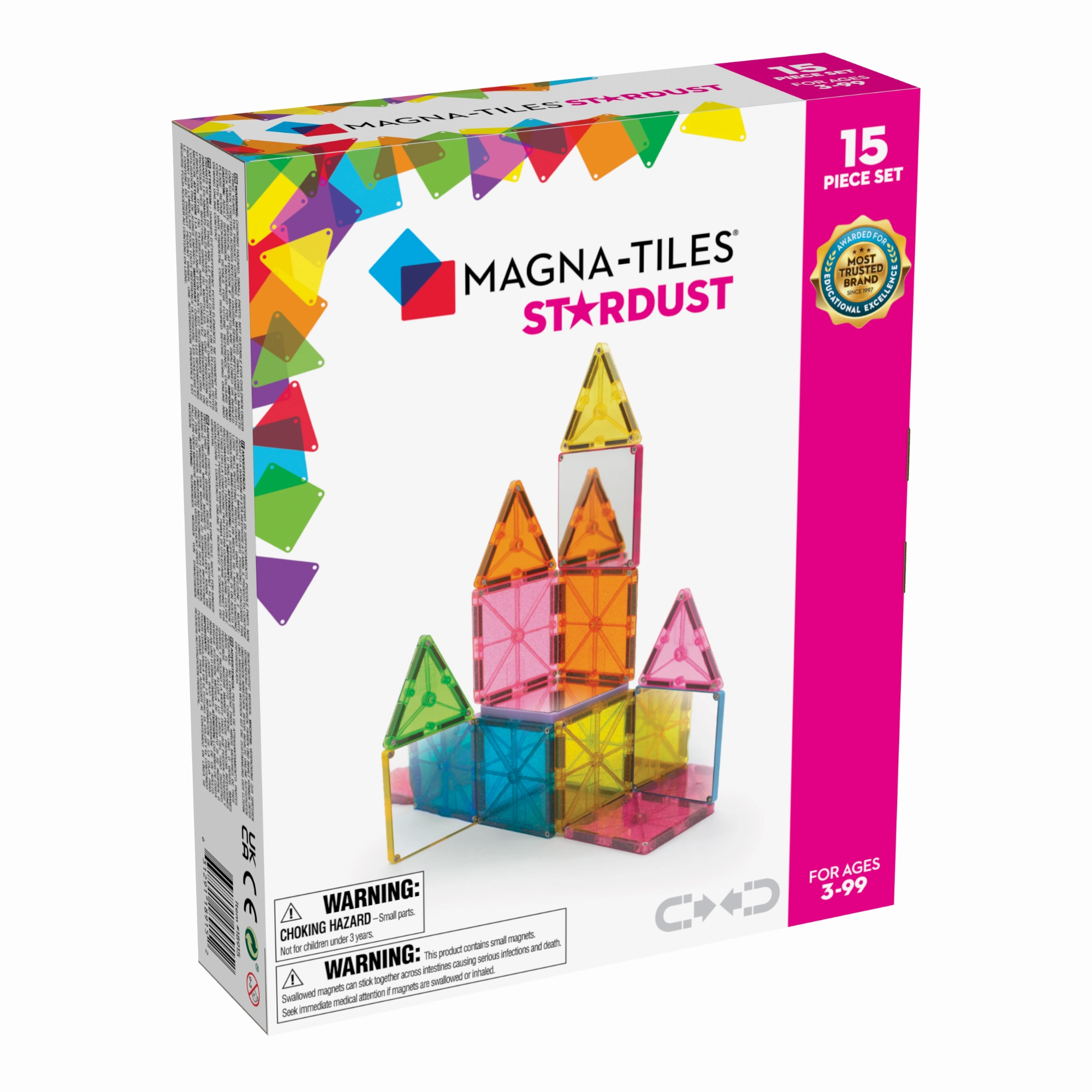 Magna Tiles - Stardust Set - 15 piece