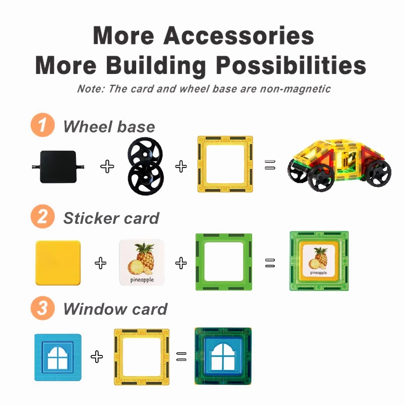 Magnetic Building Blocks Construction Set