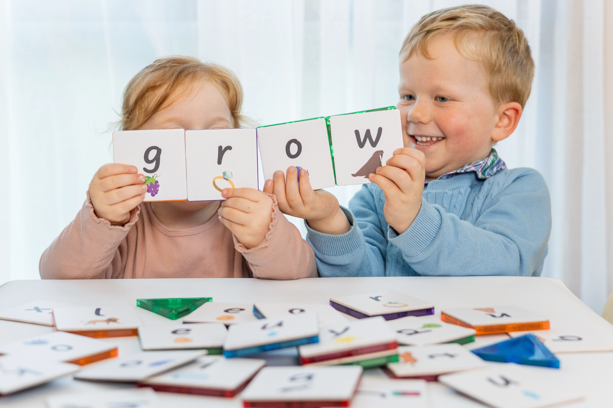Magnetic Tile Topper - Alphabet Lower Case Pack (40 Piece)