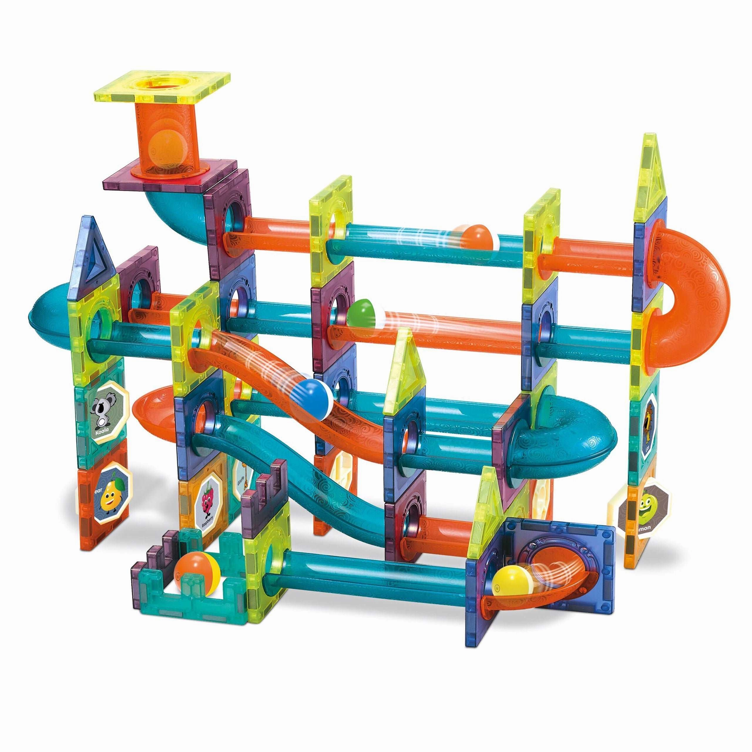 Magnetic Tiles 75pcs Light Magnetic 3D Educational Building Blocks Set Toys For Kids