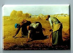 Magnets Refrigerator Funny Souvenir - Jean 2X3 Fridge Magnet Francois Millett The Angelus Painting Art FINE Artist