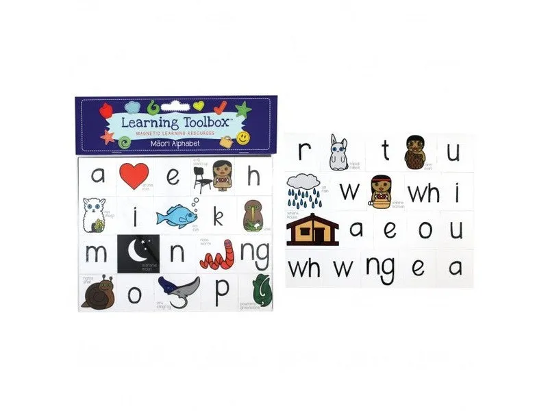 Maori Alphabet - Magnetic