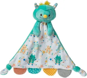 Mary Meyer Lovey Stuffed Animal Activity Blanket Plush Soft Snuggle Toy, 12-Inches, Mookie Monster