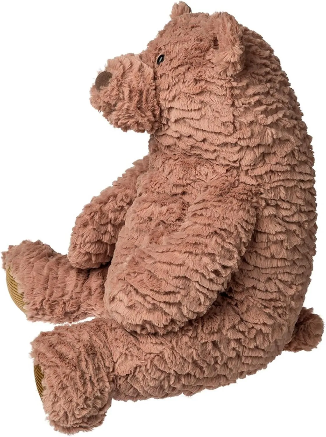 Mary Meyer Stuffed Animal FabFuzz Soft Toy, 18-Inches, Big Peanut Bear