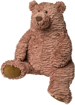 Mary Meyer Stuffed Animal FabFuzz Soft Toy, 18-Inches, Big Peanut Bear