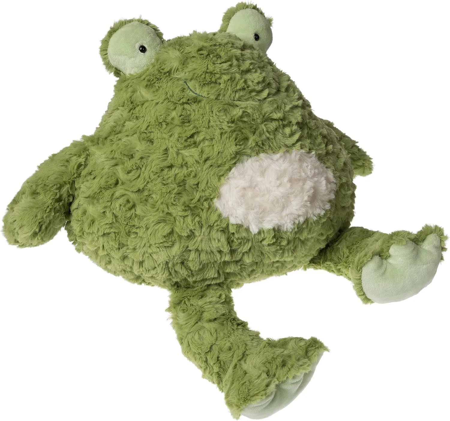 Mary Meyer Stuffed Animal Puffernutter Pillow-Soft Toy, 14-Inches, Frog