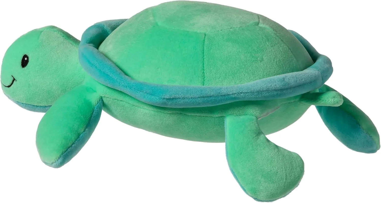 Mary Meyer Stuffed Animal Smootheez Pillow-Soft Toy, 10-Inches, Sea Turtle